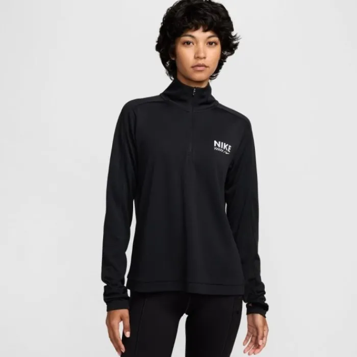 Nike Running Tops & T-shirts^Dri-FIT Pacer Half Zip GLS Black
