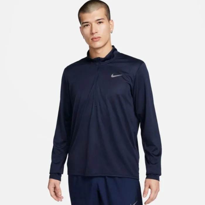 Nike Running Tops & T-shirts^Dri-FIT Pacer Half Zip Long Sleeve Tee Black