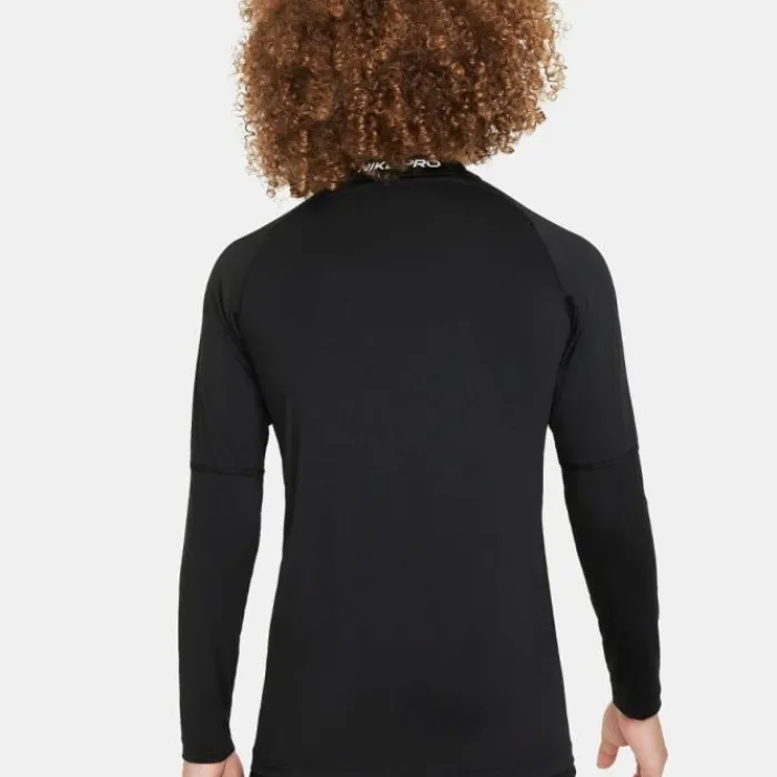 Nike Long Sleeve Running Tops^Dri-FIT Pro Long Sleeve Tee Black