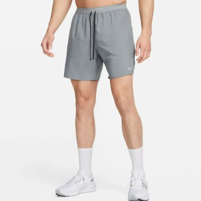 Nike Running Shorts^Dri-FIT Stride 7in Brief-Lined Shorts Grey