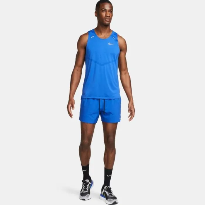 Nike Running Shorts^Dri-Fit Stride 5in Brief-Lined Shorts Blue