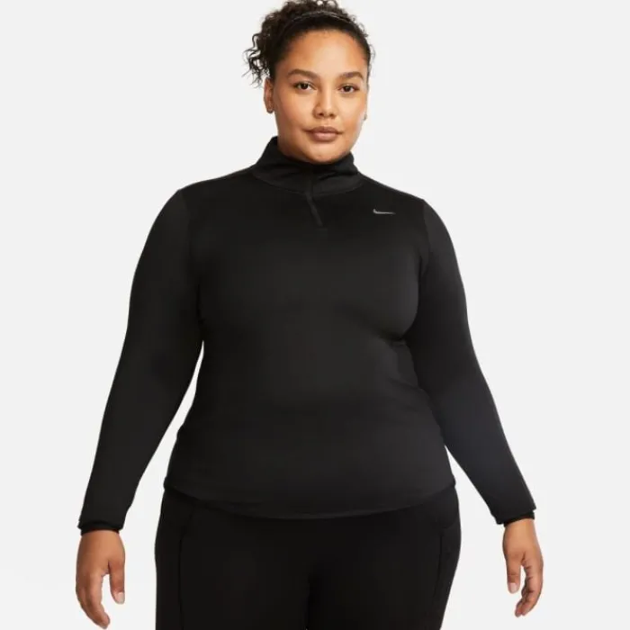 Nike Running Tops & T-shirts^Dri-Fit Swift Element HZ Top (Plus Size) Black