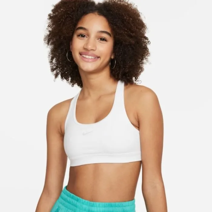 Nike Sports Bras^Dri-FIT Swoosh Sports Bra White