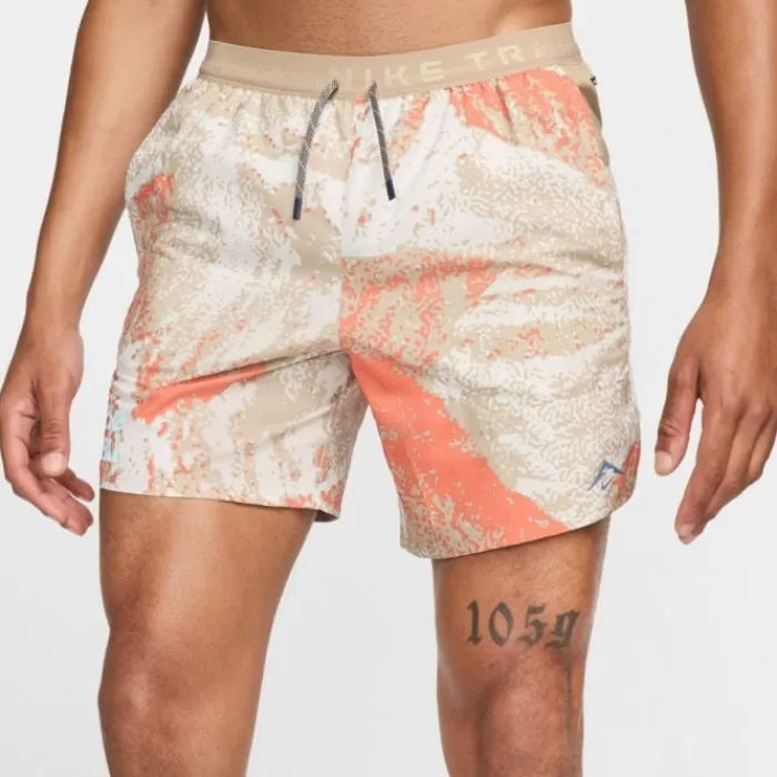 Nike Running Shorts^Dri-FIT Trail Stride MB 7in Shorts Brown