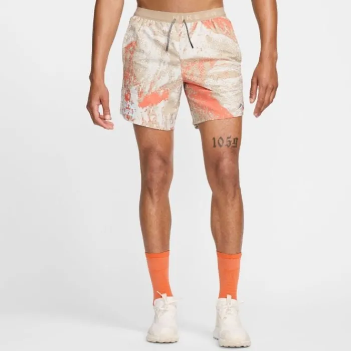 Nike Running Shorts^Dri-FIT Trail Stride MB 7in Shorts Brown