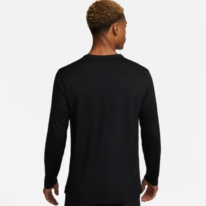 Nike Running Tops & T-shirts^Dri-FIT UV Miler Long Sleeve Tee Black