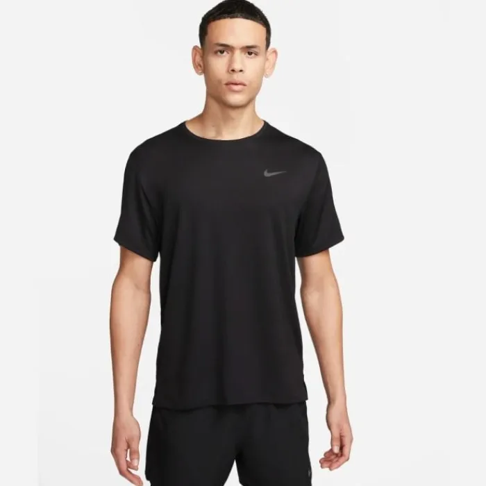 Nike Running Tops & T-shirts^Dri-Fit UV Miler Short Sleeve Tee Black