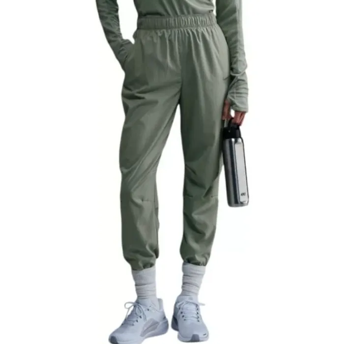Nike Running Leggings & Pants^Dri-FIT Warm-Up Mid-Rise 7/8 Pants Green