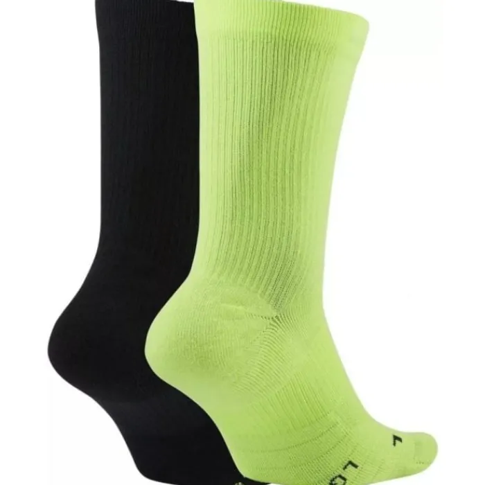 Nike Socks | Running Socks^Multiplier Crew 2-Pack Socks Green