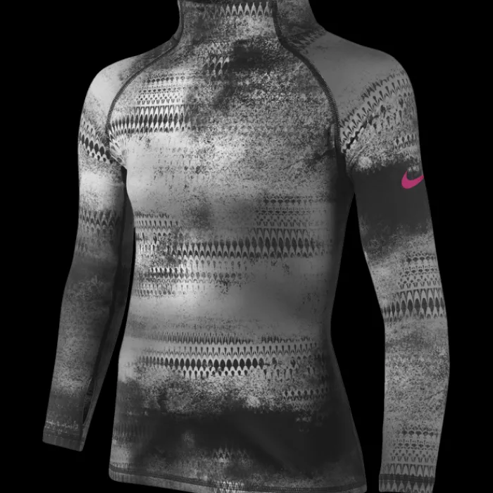 Nike Running Underwear | Long Sleeve Running Tops^Pro Hyperwarm GFX Mock