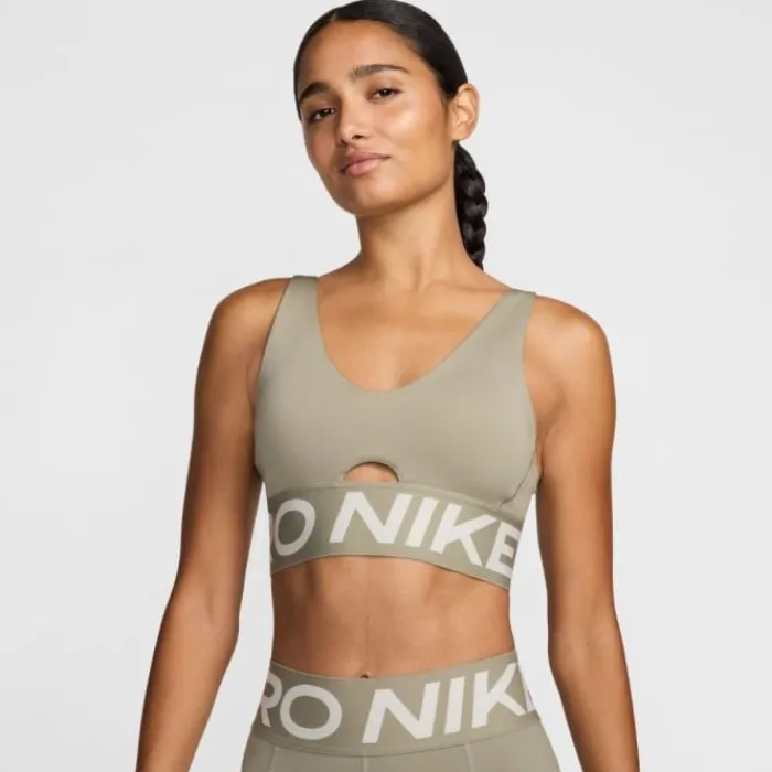 Nike Sports Bras^Pro Indy Plunge Bra Bold Brown