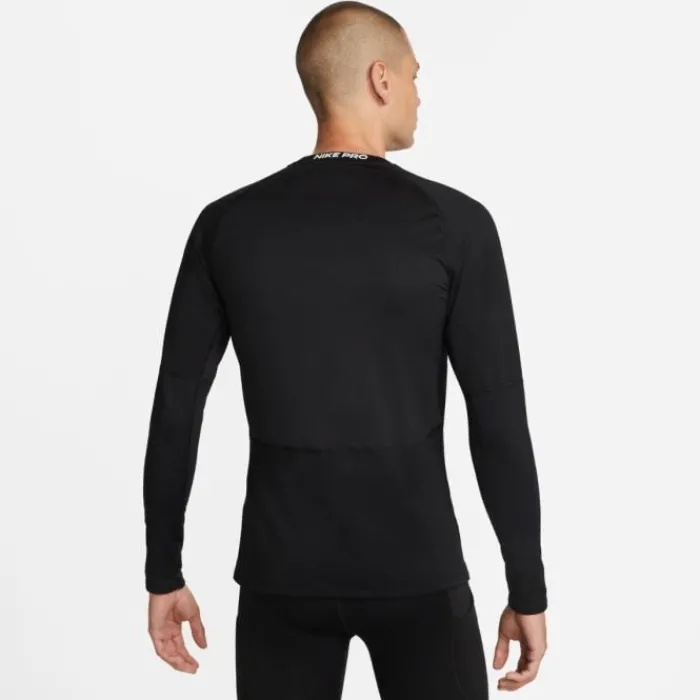 Nike Running Tops & T-shirts^Pro Warm Long Sleeve Tee Black