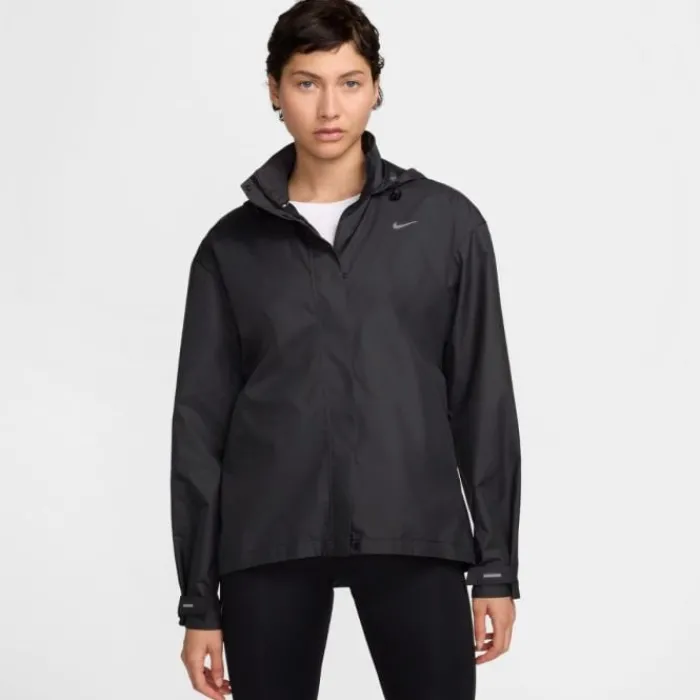 Nike Running Jackets^Swoosh Heathered Fast Repel Jacket Black