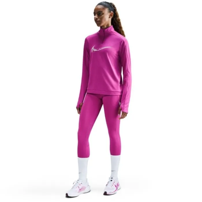 Nike Running Tops & T-shirts^Swoosh Heathered Half Zip Midlayer Rose
