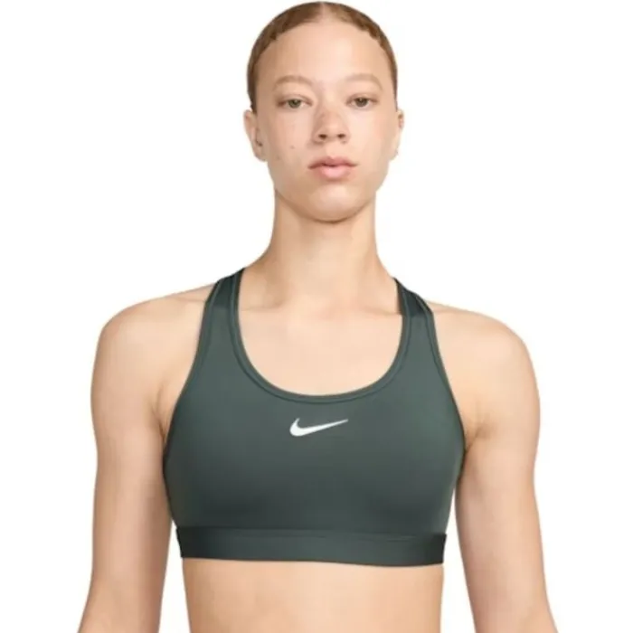 Nike Sports Bras^Swoosh Medium Support Bra Green