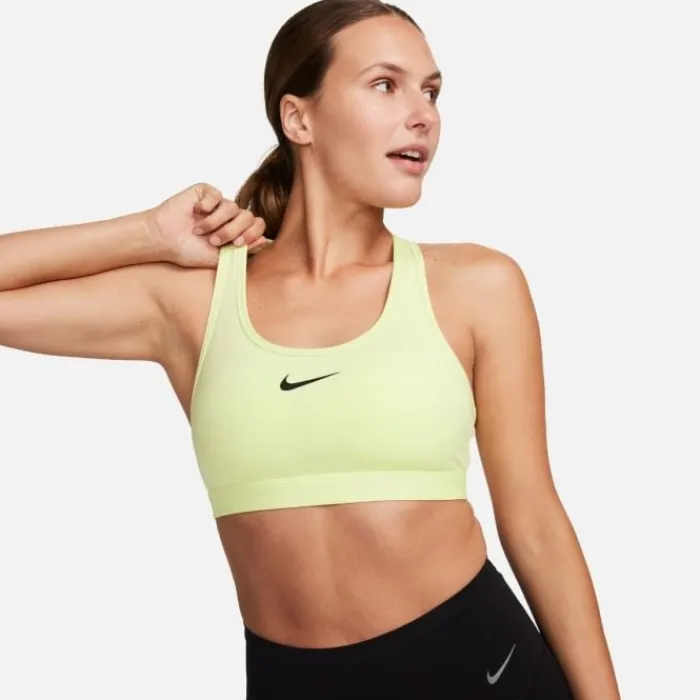Nike Sports Bras^Swoosh Medium Support Bra Yellow