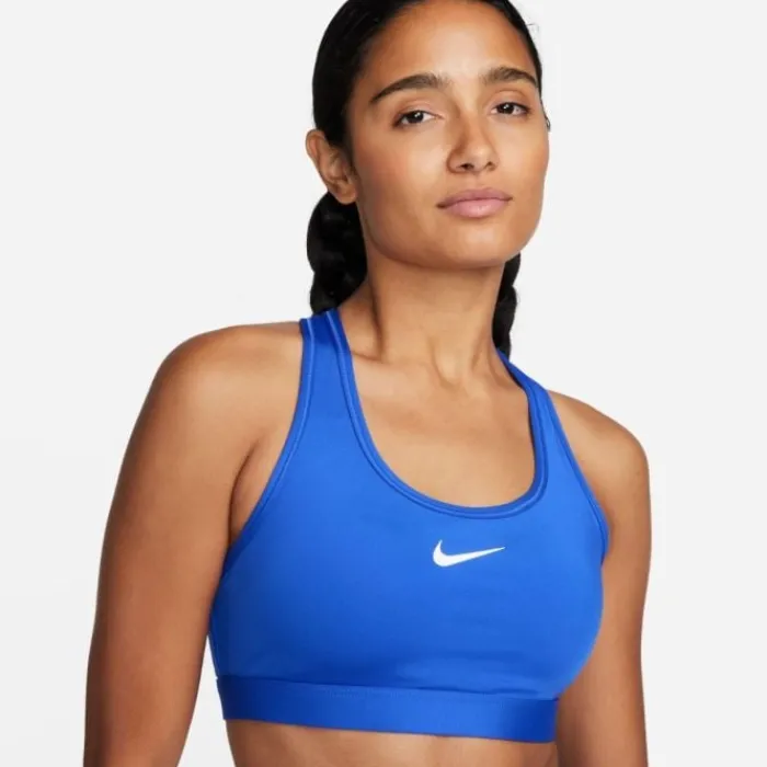 Nike Sports Bras^Swoosh Medium Support Bra Blue