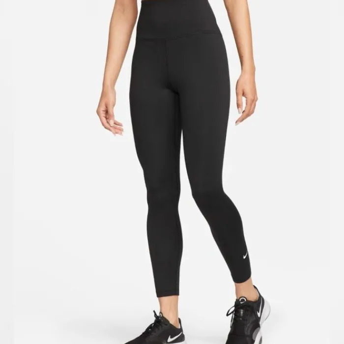 Nike Running Leggings & Pants^Therma-FIT One High-Waisted 7/8 Tights Black