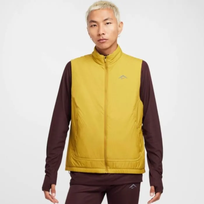 Nike Running Vests^Therma-FIT Primaloft Trail Vest Yellow