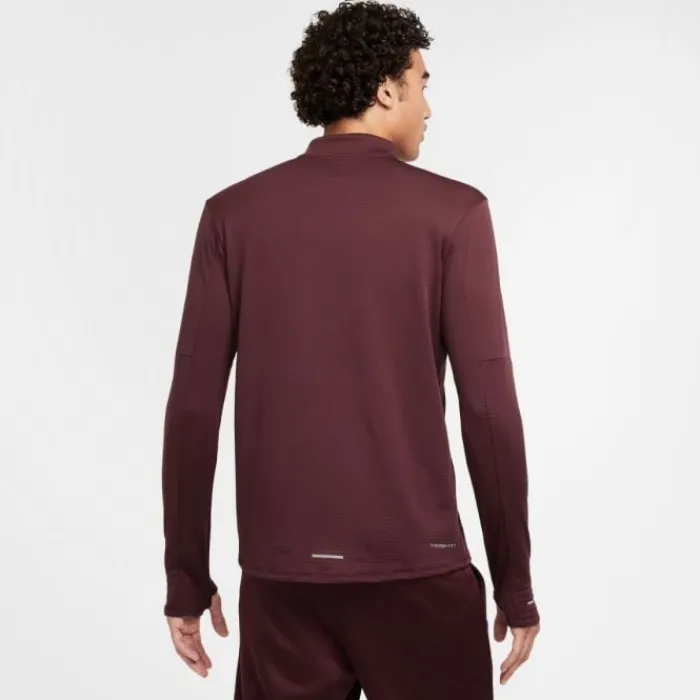 Nike Running Tops & T-shirts^Therma-FIT Water-Repellent Element Half Zip Red