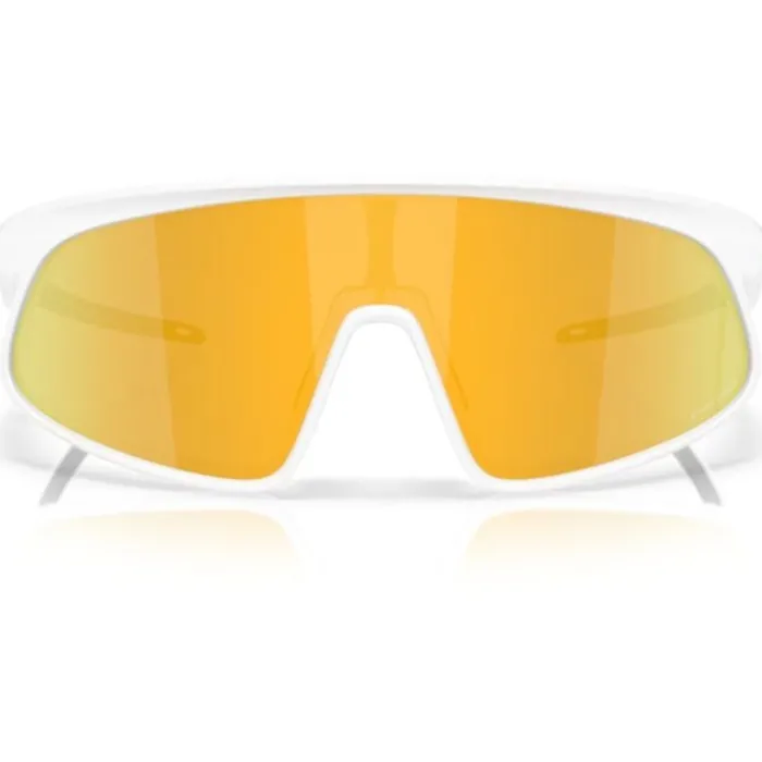 Oakley Sports Sunglasses^RSLV (Prizm 24K) White