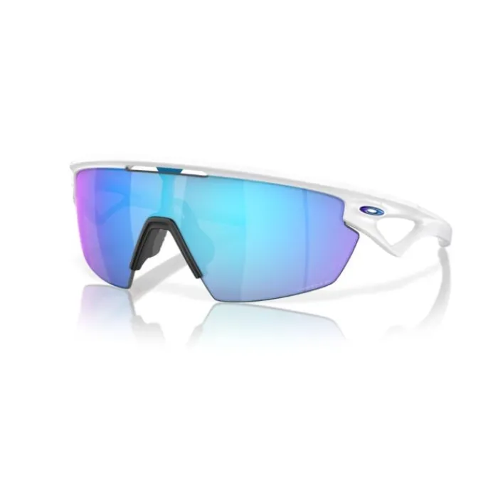 Oakley Sports Sunglasses^Sphaera (Prizm Sapphire Polarized) White