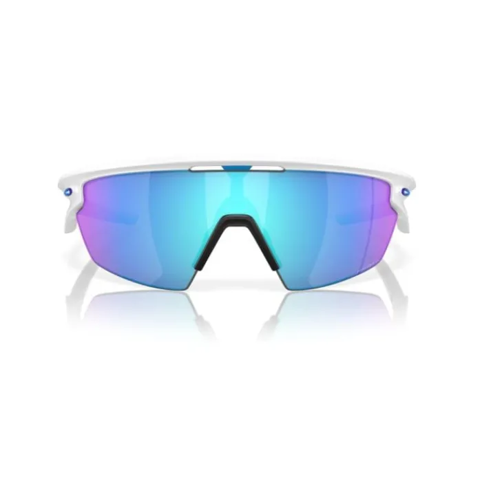 Oakley Sports Sunglasses^Sphaera (Prizm Sapphire Polarized) White