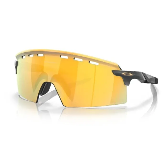 Oakley Sports Sunglasses^Strike Vented Matte Carbon (Prizm 24k) Gold
