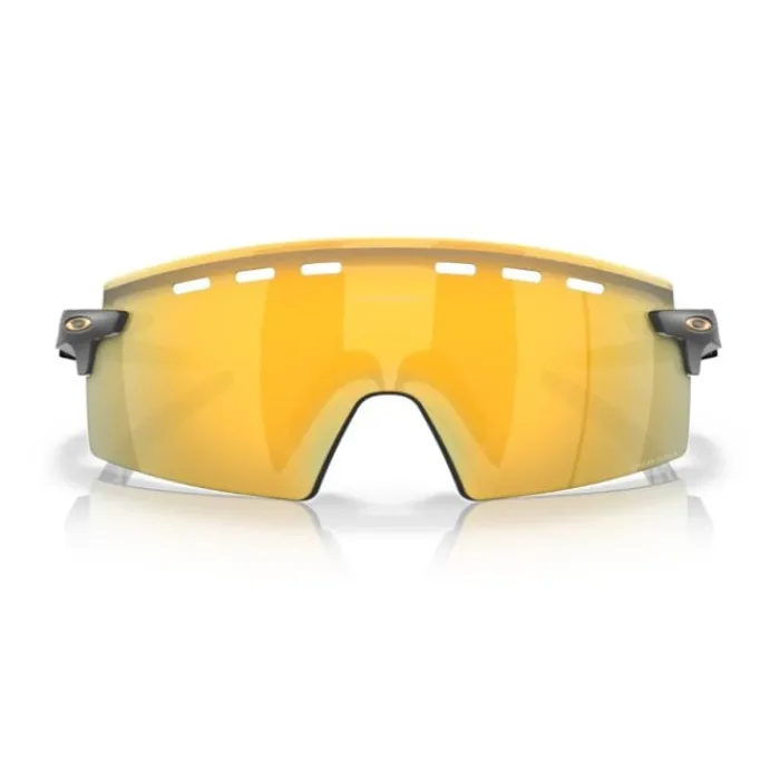 Oakley Sports Sunglasses^Strike Vented Matte Carbon (Prizm 24k) Gold