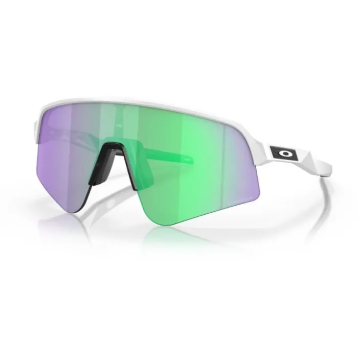 Oakley Sports Sunglasses^Sutro Lite Sweep (Prizm Road Jade) White