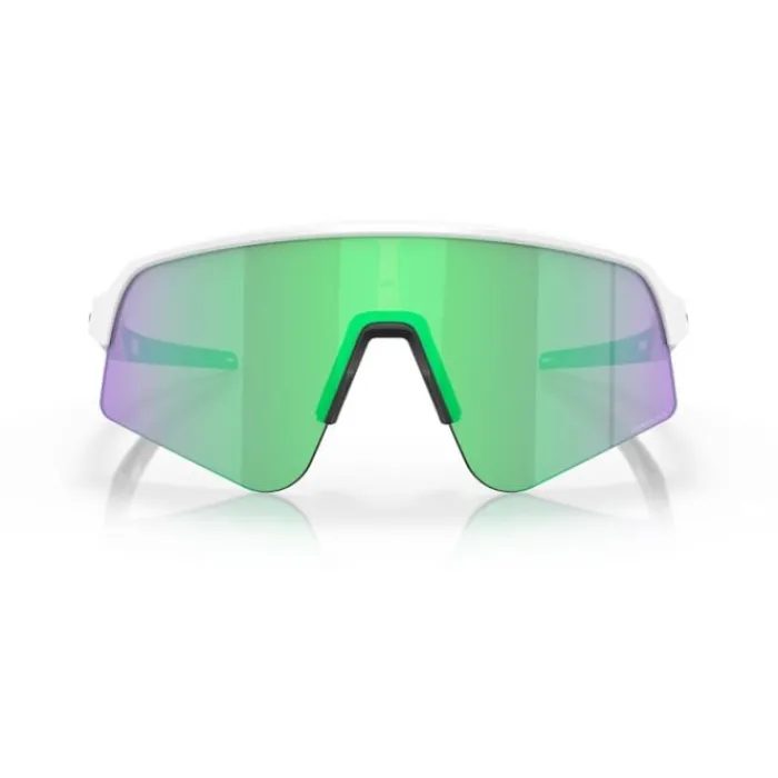 Oakley Sports Sunglasses^Sutro Lite Sweep (Prizm Road Jade) White