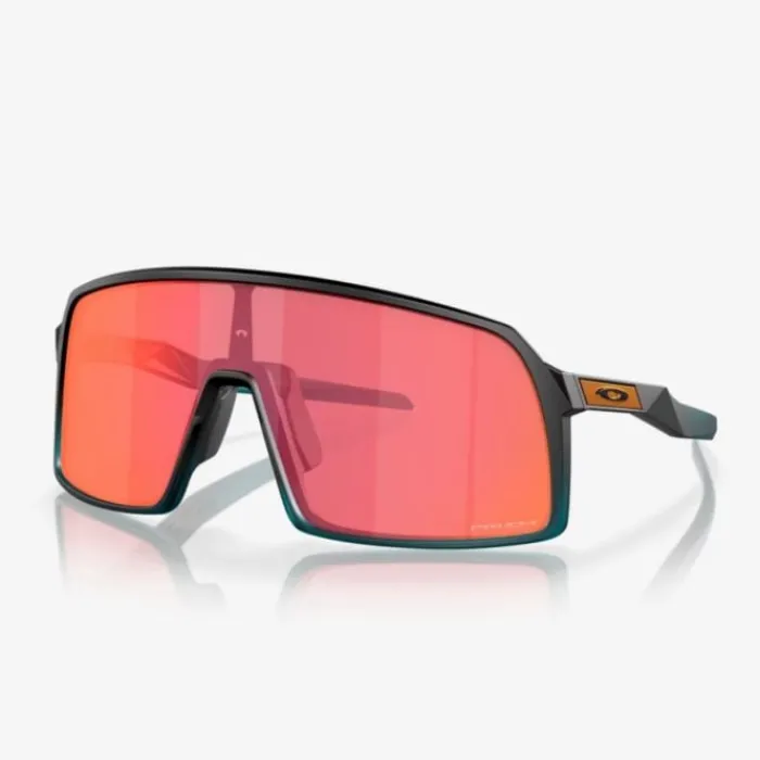 Oakley Sports Sunglasses^Sutro Matte Trans Balsam Fade (Prizm Trail Torch) Black