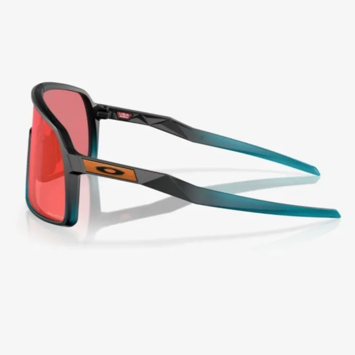 Oakley Sports Sunglasses^Sutro Matte Trans Balsam Fade (Prizm Trail Torch) Black
