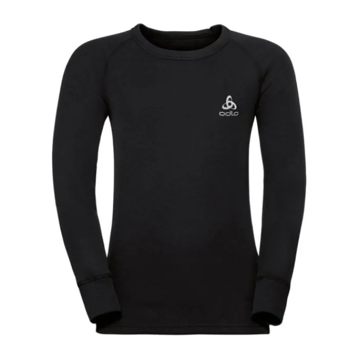 Odlo Long Sleeve Running Tops^Crew Neck Warm LS Tee Black