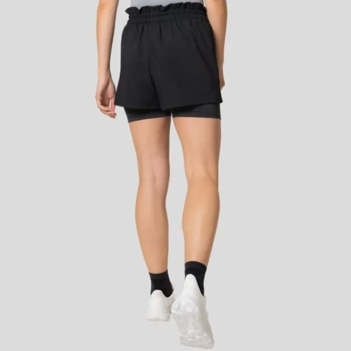 Odlo Running Shorts^Essential 365 5 Inch 2-In-1 Short Black