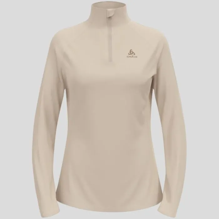 Odlo Running Tops & T-shirts^Essentials Ceramiwarm Mid Layer Half Zip Grey