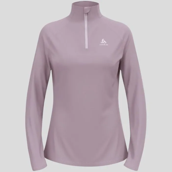 Odlo Running Tops & T-shirts^Essentials Ceramiwarm Mid Layer Half Zip Purple