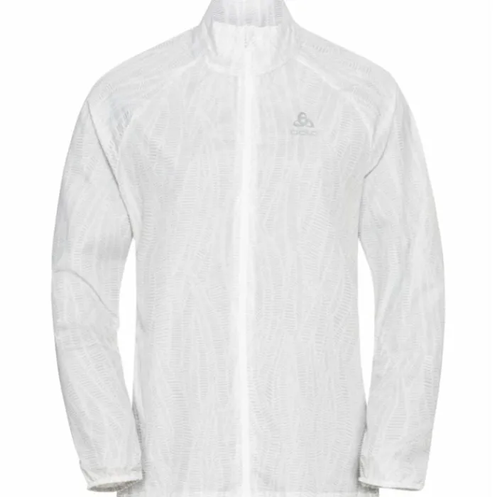 Odlo Running Jackets^Jacket Zeroweight Print White