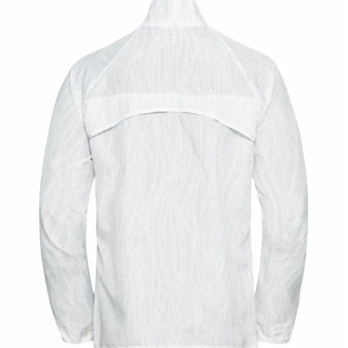 Odlo Running Jackets^Jacket Zeroweight Print White