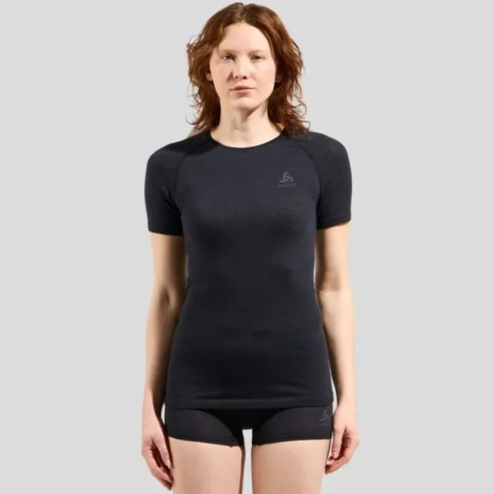 Odlo Running Underwear | Running Tops & T-shirts^Merino PW BL SS Tee Black