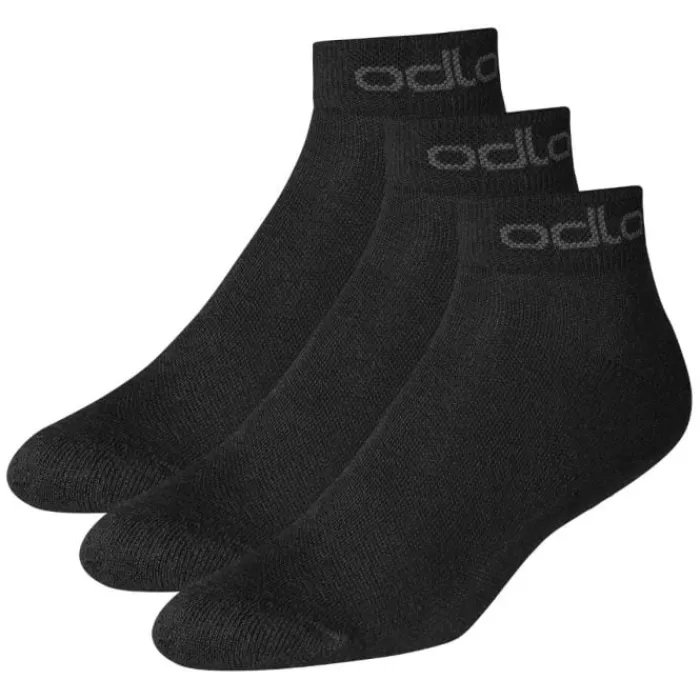 Odlo Socks | Running Socks^Socks Short Active 3 Pack Black