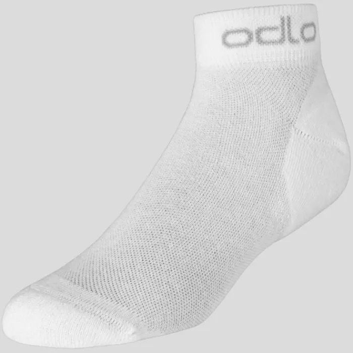 Odlo Running Socks | Running Socks^Socks Short Active 3 Pack White