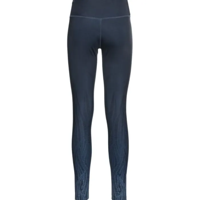 Odlo Running Leggings & Pants^Tight Zeroweight Print Blue