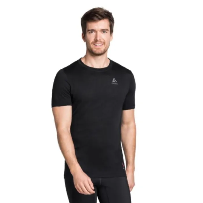 Odlo Running Tops & T-shirts^Top Crew Neck Short Sleeve Black