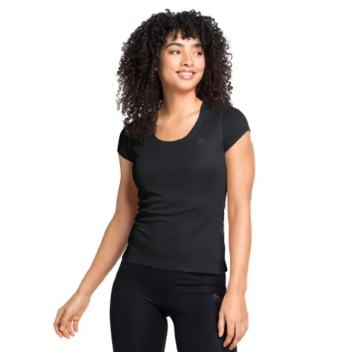 Odlo Running Tops & T-shirts^Top Crew Neck Short Sleeve Active Black