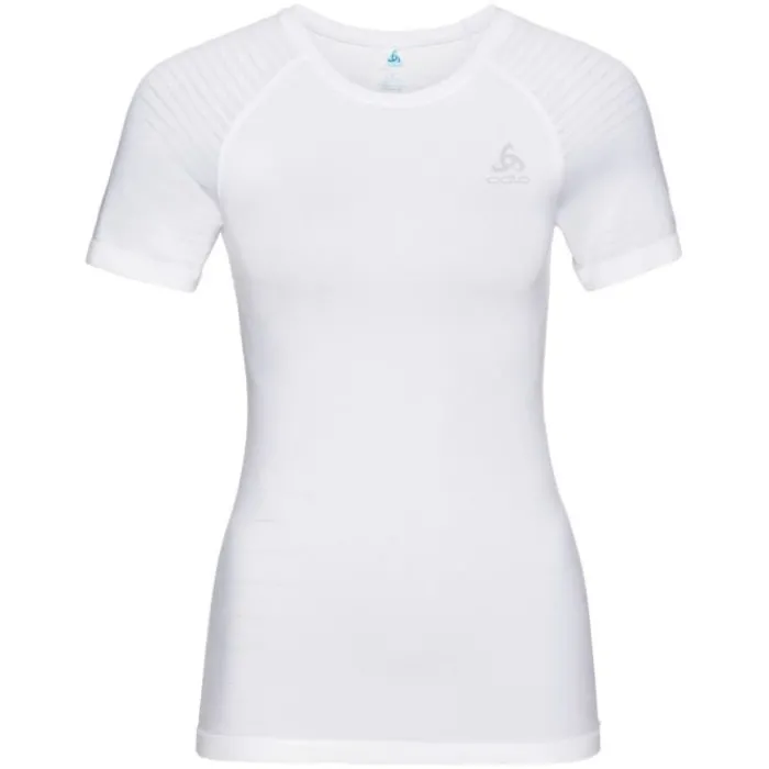 Odlo Running Underwear | Running Tops & T-shirts^Top Crew Neck Short Sleeve Performan White