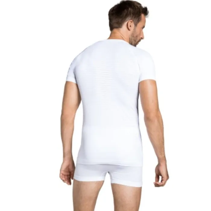 Odlo Running Tops & T-shirts^Top Crew Neck Short Sleeve Performan White