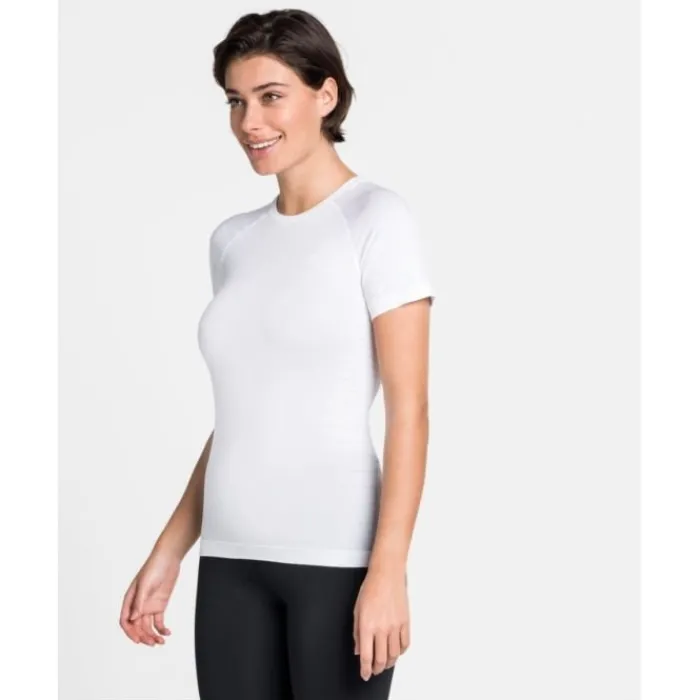 Odlo Running Underwear | Running Tops & T-shirts^Top Crew Neck Short Sleeve Performan White