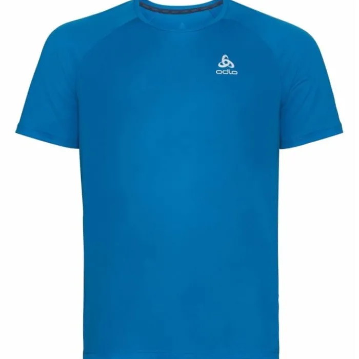 Odlo Running Tops & T-shirts^T-Shirt Short Sleeve Crew Neck Essential Blue
