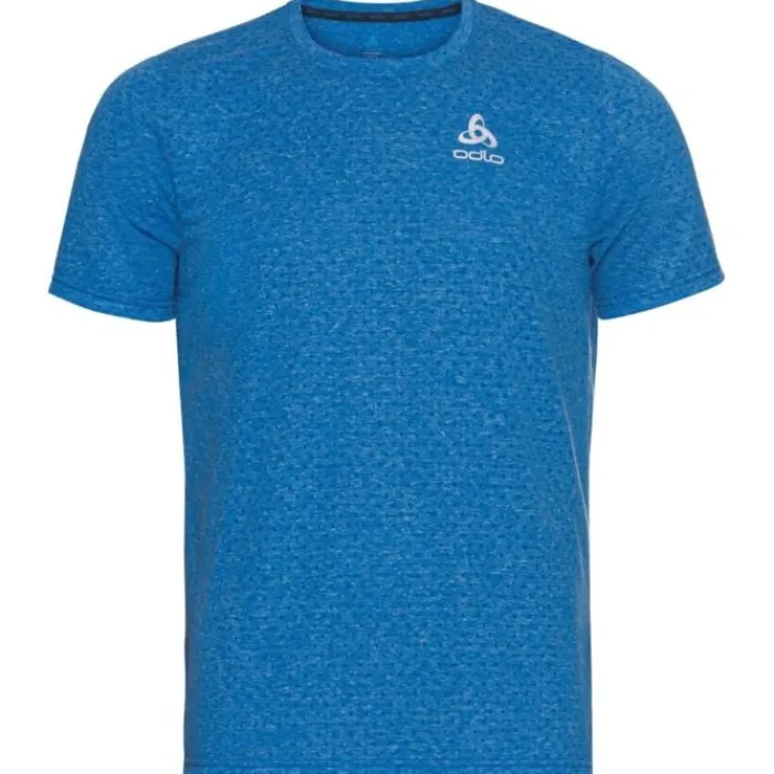 Odlo Running Tops & T-shirts^T-Shirt Short Sleeve Crew Neck Run Easy Blue